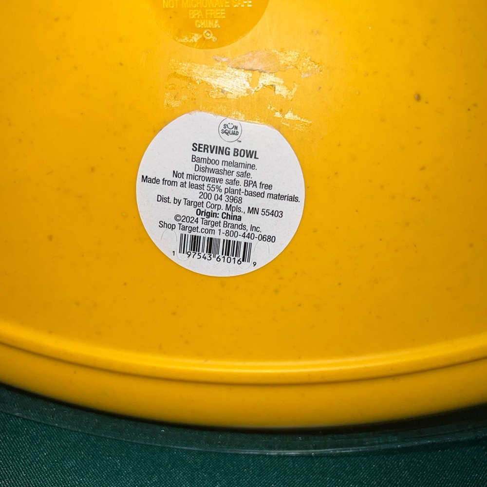 Lemon plastic  reusable platter 2 trays - Picture 7 of 7